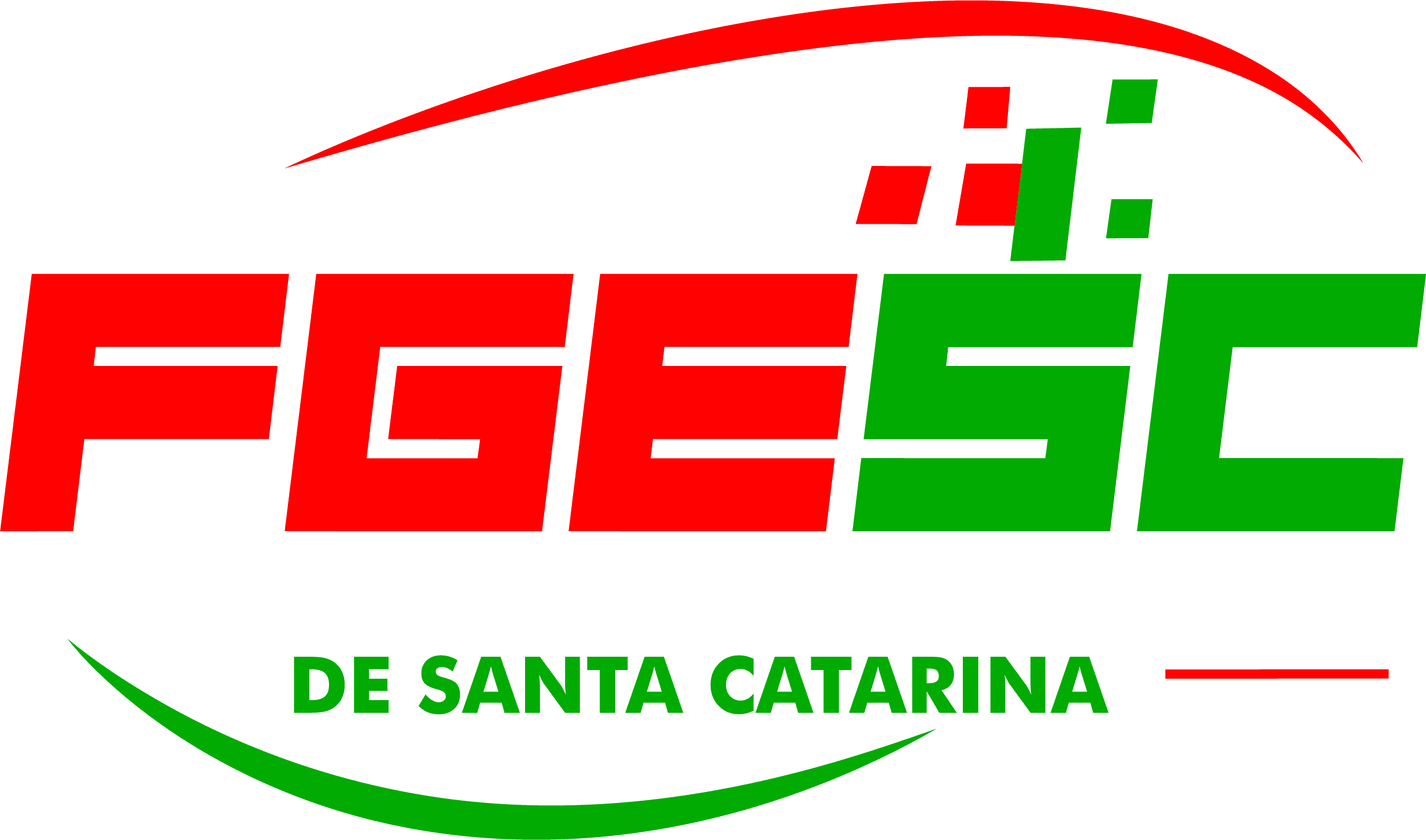Logotipo FGESC — Principal — fundo escuro